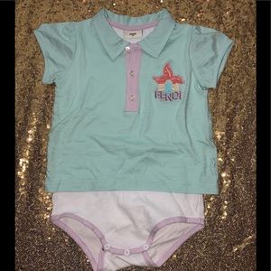Fendi polo onesie
